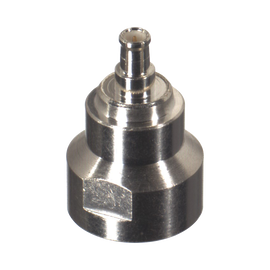 Adaptador UNIDAPT Hembra a MCX Macho. Plata/ Oro/ Teflón.