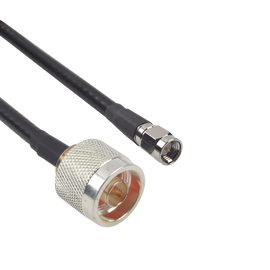 2 ft PFP-240 cable  with N Male and SMA Male connectors.​