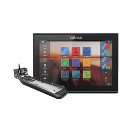 Simrad GO12 XSE Multi-function display with built in Echosounder, GPS and Wi-Fi. with Active Imaging 3 in 1