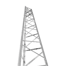 Torre Autosoportada de 64ft (19.5m) Titan T200 Galvanizada (incluye anclaje).