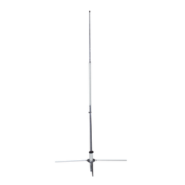 Antena base VHF, omnidireccional, rango de frecuencia 144 - 174 MHz
