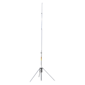 Antena Base VHF, de Aluminio/Fibra de Vidrio , Rango de Frecuencia 148-174 MHz, 3dB de Ganancia