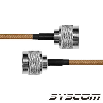 Jumper de 110 cms. con Cable Coaxial RG-142/U, con Conectores N Macho a N Macho. Jumper de 110 cms. con Cable Coaxial RG-142/U, con Conectores N Macho a N Macho.