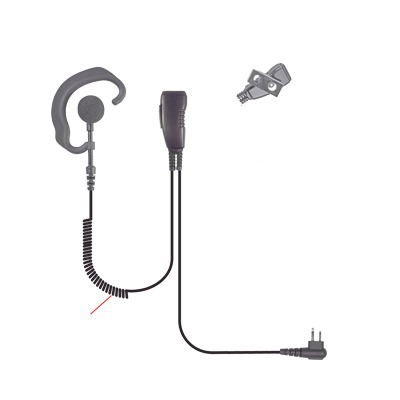 Micrófono de solapa de gancho suave para radios ICOM ICF-3/ ICF-4/ ICF-3S/ ICF4S/ IC-H2/ IC-H6 Micrófono de solapa de gancho suave para radios ICOM ICF-3/ ICF-4/ ICF-3S/ ICF4S/ IC-H2/ IC-H6