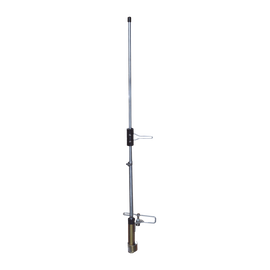 Antena Base UHF, Omnidireccional, Frecuencia 450 - 470 MHz, Pre-ensamblada, Con ajuste manual de altura.