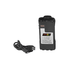 Li-Ion Battery 2500 mAh  clip  included for Motorola radios XTS2500/PR1500 alternative for NTN9858