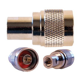 Adaptador FME Macho a N Macho. Adaptador FME Macho a N Macho.