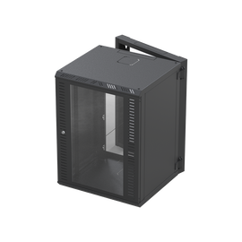 Gabinete Abatible para Montaje en Pared  con Rack 19