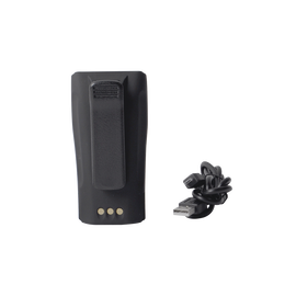 Batería con cargador USB integrado de Li-Ion 2600MAH  con clip  para radios EP450/DEP450/CP200/PR400
