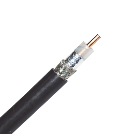 Belden Cable Duobond II Shield + 90% Tinned Copper Braid, Insulation: Polyethylene Semi-Solid