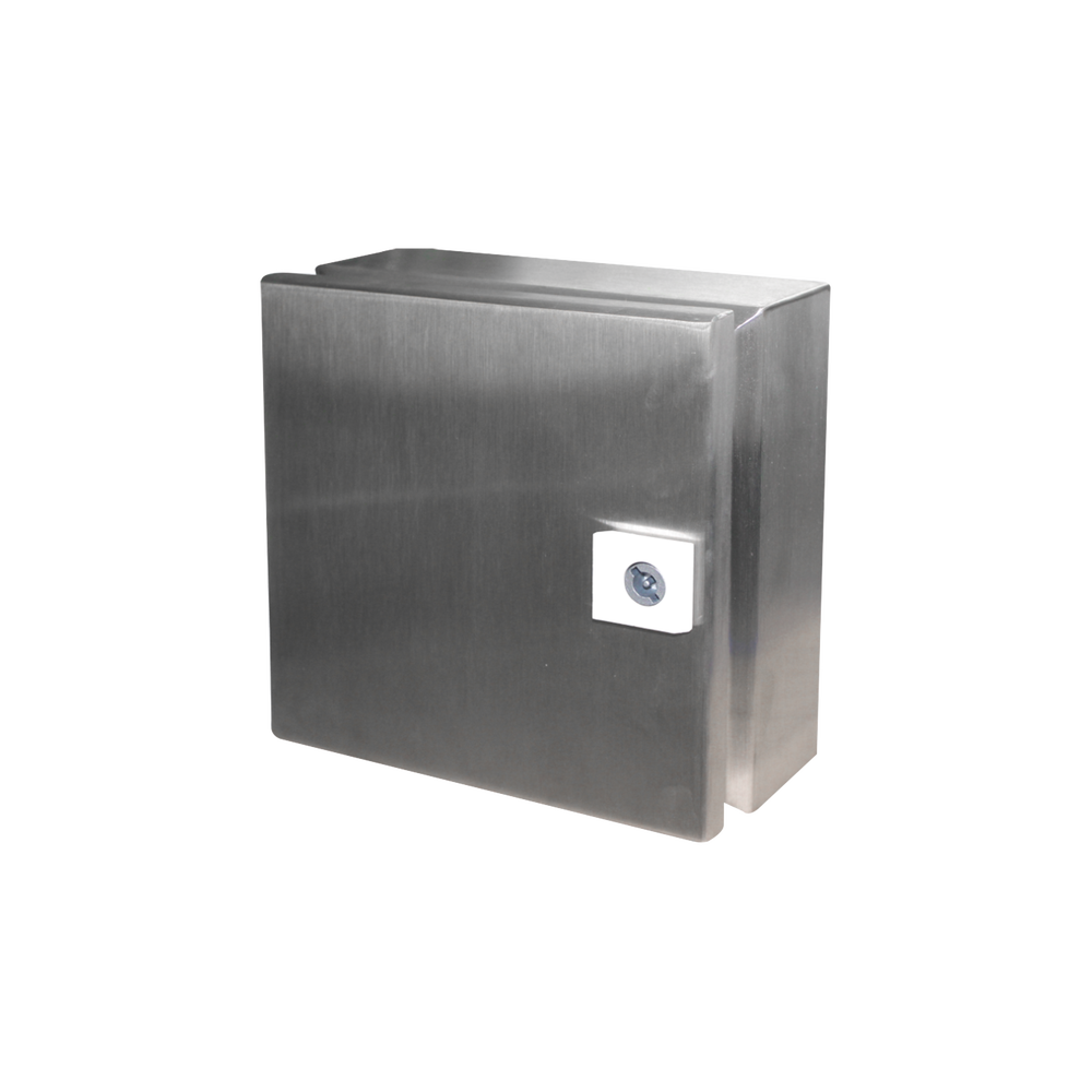 Gabinete de Acero inoxidable IP66 Uso en Intemperie (400 x 600 x 120 mm).  Ideal para Zonas Costeras o Extrema Humedad.