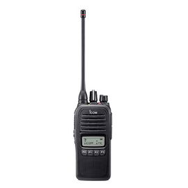 Analog Portable Radio, (N)12.5 kHz, 4W, 128 Channels, IP67 Submersible, 400-470MHz. Supplied with Battery, Belt Clip, Charger, and Antenna