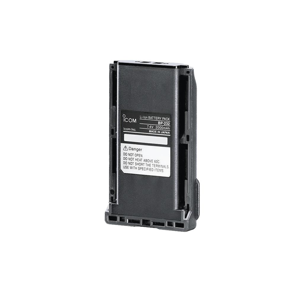 Li-Ion Battery 2000 mAh 7.4 Vdc for Radios ICF33G/S/T, ICF43G/S/T, ICF43TR, ICF14, ICF14S, ICF24S, ICF3021S, ICF3021T, ICF4021S, ICF4021T, ICF3161S, ICFICF3161T, ICF4161S, ICF4161T