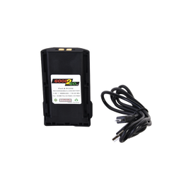 Batería GOOD 2 GO de 2600 mAh de LI-ION para radios ICOM: ICF14/3021/4161/ICF43TR/ICF3013/4013/ICF3021S7 3021T/ICF4021S/4021T con adaptador de pared USB , adaptador USB vehicular y cable mini USB
