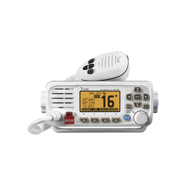 Marine Transceiver, with Color, Tx: 156.025 - 157.425 MHz, Rx: 156.050 - 163.275 MHz, GPS, Submersible IPX7. Microphone, Power Cable and Mounting Bracket Included