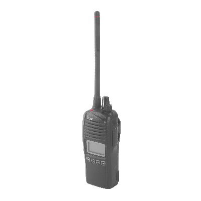 Portable Digital Radio NXDN 136-174 MHz, 512 Channels, Submergible with Display, not included rapid charger.