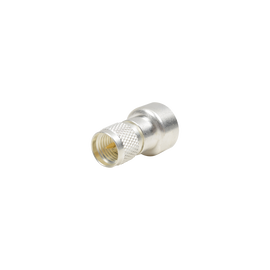 Adaptador UNIDAPT Hembra a Mini-UHF Macho. Plata / Oro / Teflón.
