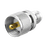 Adaptador en Línea de Conector TNC Hembra a UHF Macho (PL-259), Níquel/ Oro/ Teflón.
