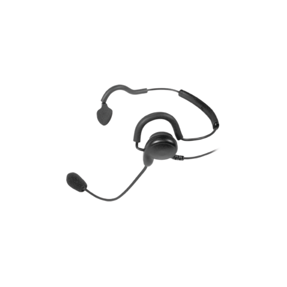 LIGHT WEIGHT Behind‐the‐Head Headset. Single Speaker, Noise Canceling Mic