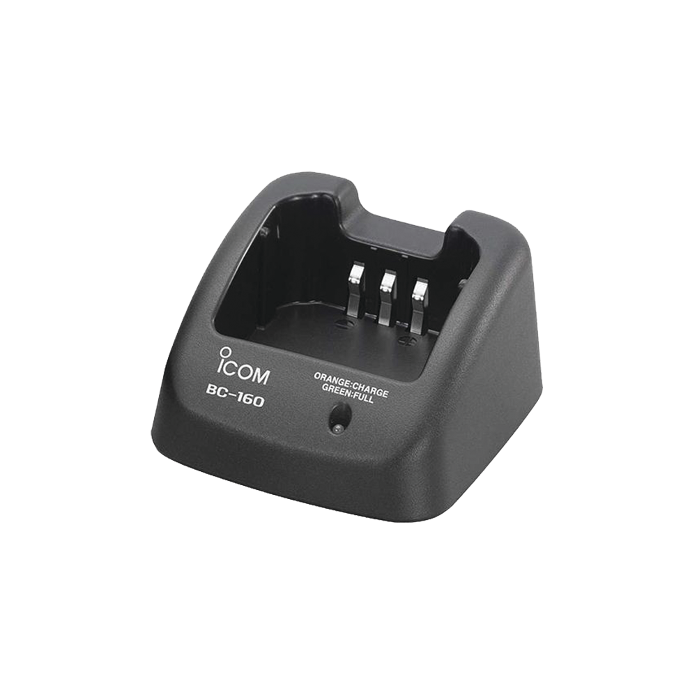 Rapid Desktop Battery Charger with BC-145S AC Power Adapter (BC-145SA) for ICOM Battery Packs
