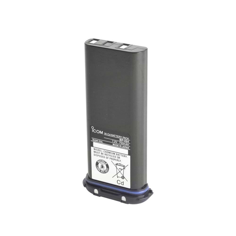 Battery Pack for IC-GM1600/ IC-M32 Radio, 7.2V @ 750mAh / Ni-Cd