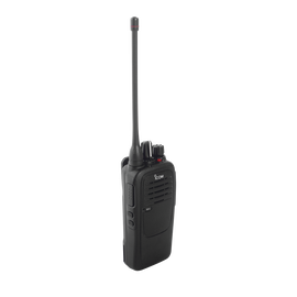 Analog Radio, (N) 12.5kHz, 4W, 16 Channels, IP67 Submersible 400-470MHz. Supplied with Battery, Belt Clip, Charger, and Antenna