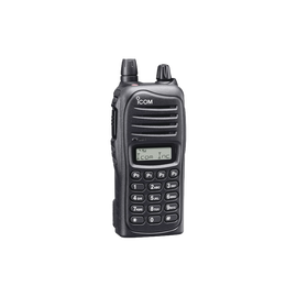 VHF Portable Radio, 136-174 MHz, 128 Channels, 5 W,  DTMF. Supplied with Battery, Belt Clip, Charger, and Antenna.