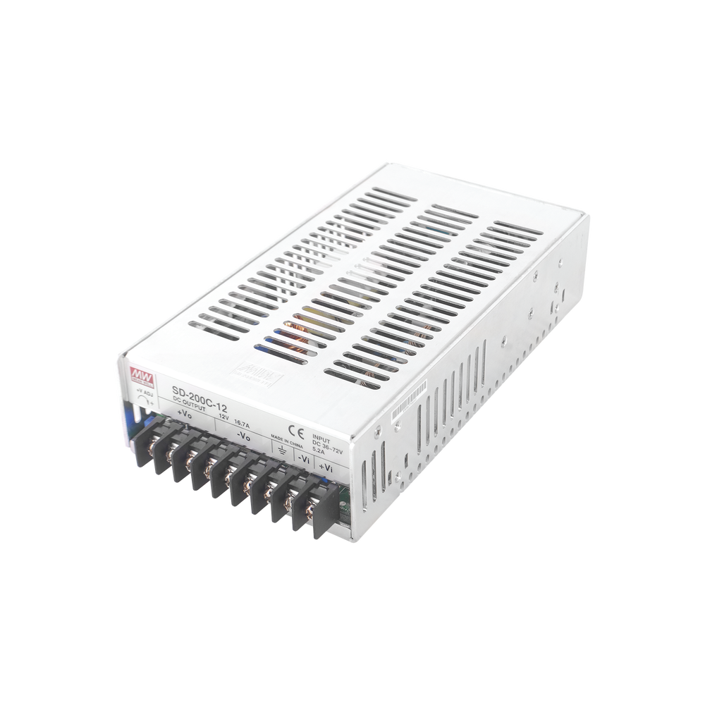 Industrial DC-DC converters. 36-72 Vdc input, 48 Vdc output.