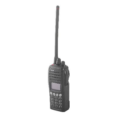 VHF Portable without UT126H Card, 136-174 MHz, with DTMF, 5 Watts, battery BP232H, not included rapid charger