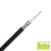 Cable RG58AU con blindaje  de malla de cobre estañada 96%, aislamiento de foam polietileno.