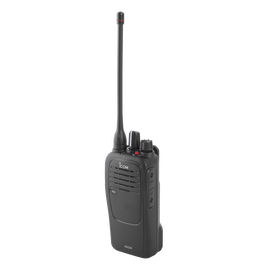 Transceiver ICOM digital portable, Rx-Tx: 450-512MHz, type-D trunking, submersible IP67, not included rapid charger
