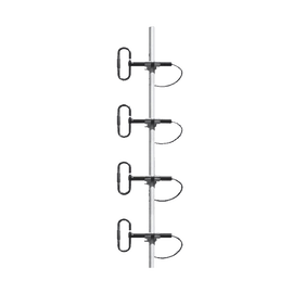 UHF Base Station Antenna, 4 Bay, 360-450 MHz, N Male.