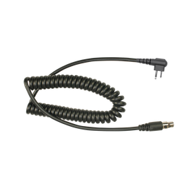 Cable para auricular HDS-EMB con atenuación de ruido para radios Motorola GP-300, SP-50, P-1225, PRO-3150, MAG ONE, DEP-450, EP-450, EP-350 y Hytera TC-500/ 518/ 600/ 610/ 620/ 700/ 1600/ 700EX.