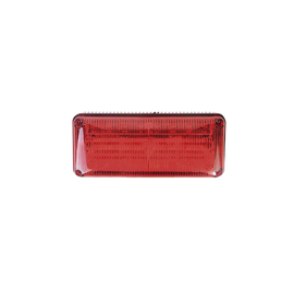 Luz de Emergencia QuadraFlare, Mica y LED Rojo, Ideal para Ambulancias