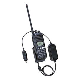 Vehicle Charger Adaptor for Radios Series; IC-F3161/4161/DS/DT and IC-F3261/4261/DS/DT with Batteries BP232N, H, WP