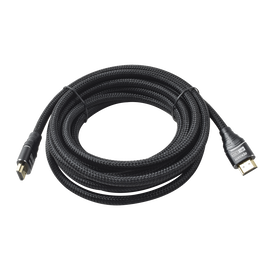 Cable HDMI versión 2.0 redondo de 5m (16.4 ft) optimizado para resolución 4K ULTRA HD