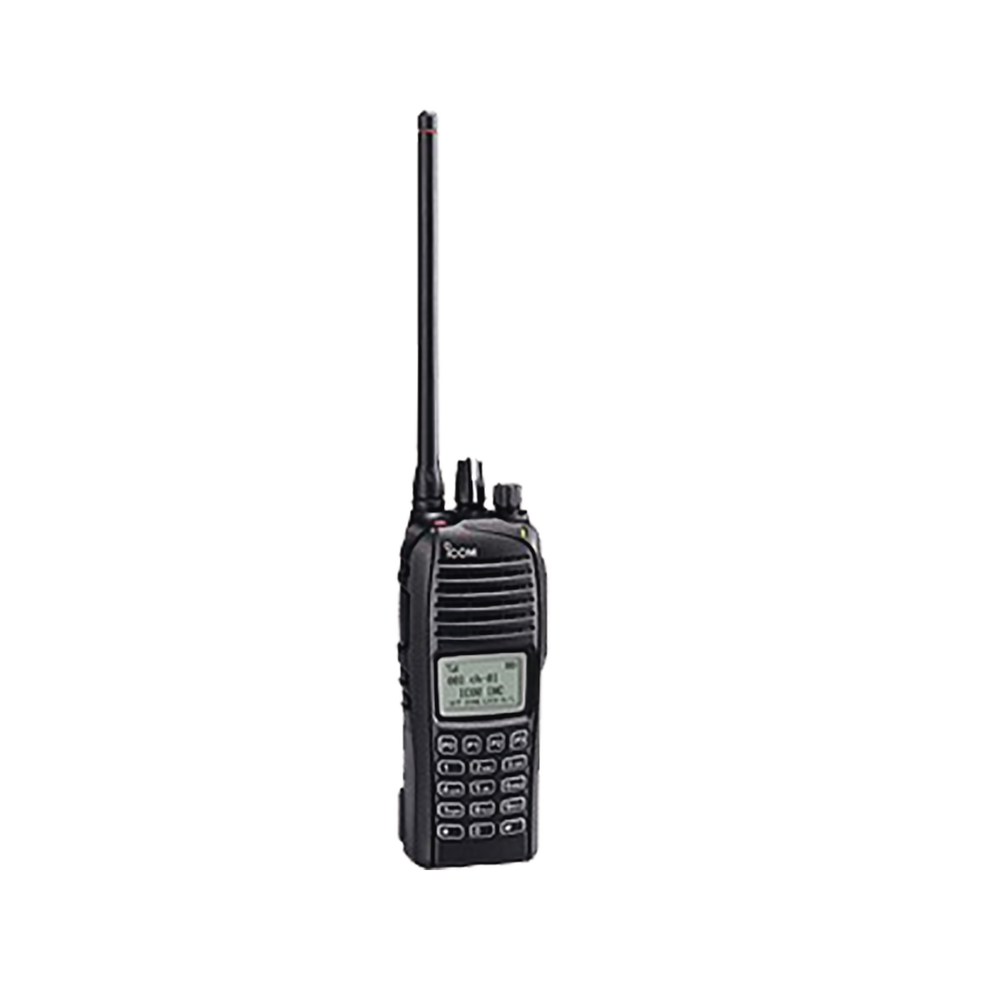 Portable Digital Radio 136-174 MHz, 512 Channels, 5 W Power, Version with Keypad DTMF with GPS. Supplied with Battery, Belt Clip, and Antenna.