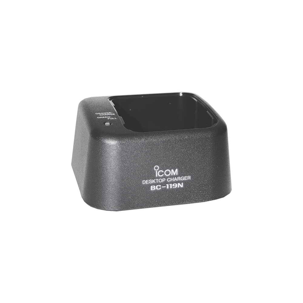 Rapid Desktop Charger for Batteries ICOM BP-227 / 227FM in Marine Handheld Radios IC-M87/M88 Use with AD-100 Charger Adapter