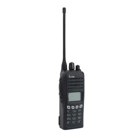 Portable Digital Radio UHF without UT126H Card, 400-470 MHz, 5 W, Rapid Charger BC-160-01 and Battery BP232H with DTMF