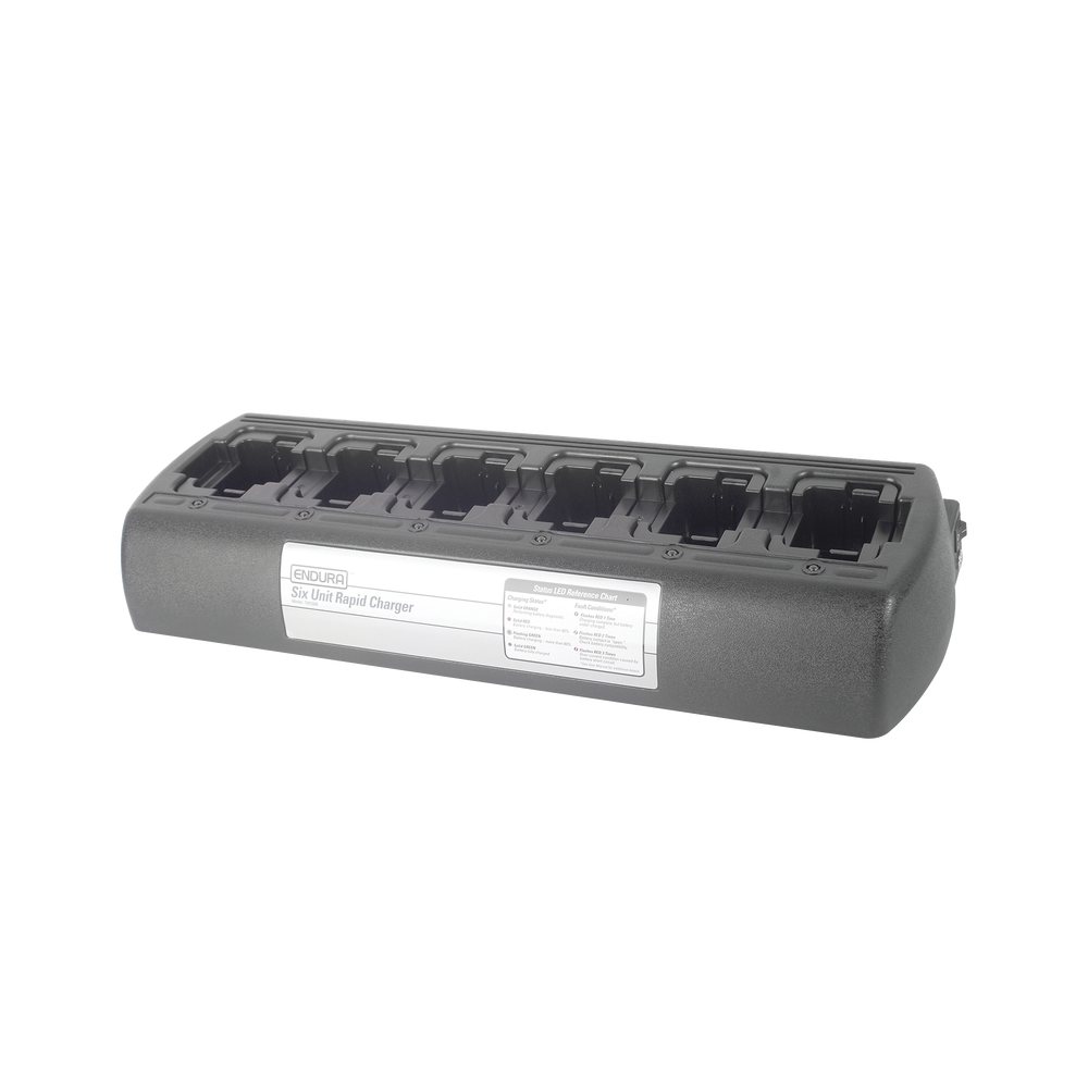 Multicargador rápido de 6 cavidades para IC-F50V, IC-F60, ICF60V para batería BP-227