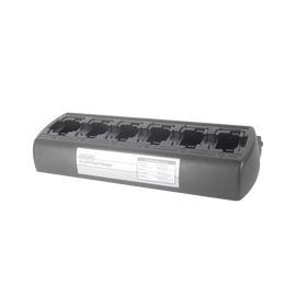 Multicargador rápido de 6 cavidades para IC-F50V, IC-F60, ICF60V para batería BP-227