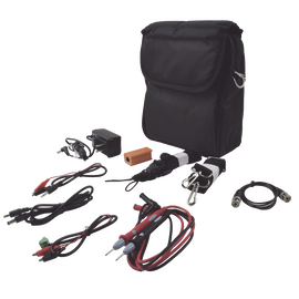 Kit de accesorios para probadores de vídeo EPMONTVI incluye: maleta, probador de cable, cables de conexion.