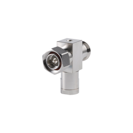 Arrestor Plus® Dual Band Quarterwave Surge Arrestor (T-shaped), 806–960 MHz and 1700–2170 MHz, with interface types DIN Female and DIN Male
