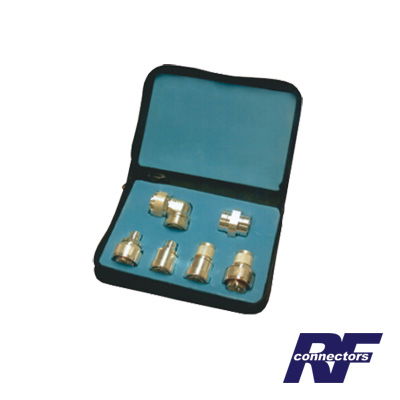 Kit completo de 6 Adaptadores 7-16 DIN. Kit completo de 6 Adaptadores 7-16 DIN.