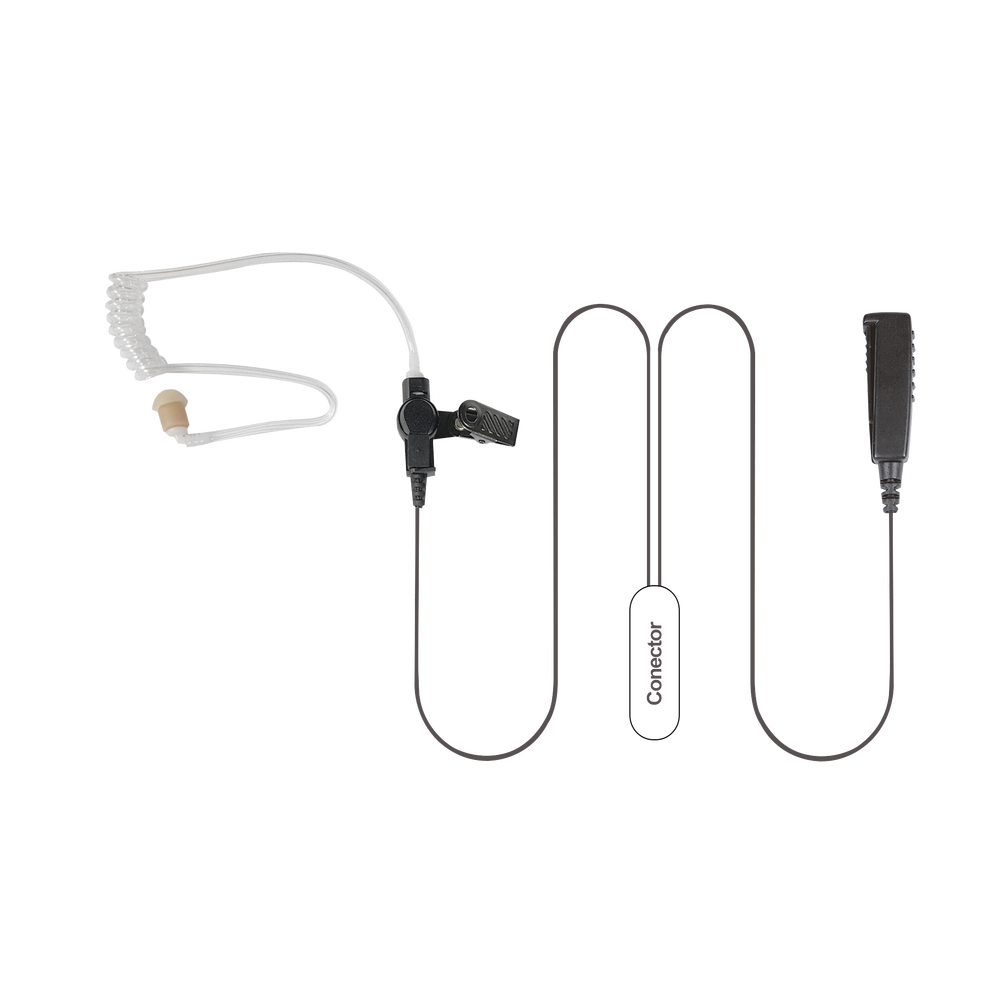 MICRÓFONO AUDÍFONO DE 2 CABLES P/ ICOM ICF-50/ 60/ 3161/ 4161/ 30G/ 30GS/ 30GT/ 40GT/ 40GS/ 40G.