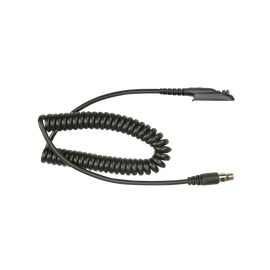 Cable para auricular HDS-EMB con atenuación de ruido para radios Motorola HT-750/ 1250/ 1550, PRO-5150/ 5550/ 7150/ 9150, MTX-850LS, PTX-700/ 760/ 780, Baofeng.