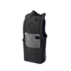 Funda de Nylon, clip-cinto, capuchón con broches / botones y visor frontal / IC-F3161, IC-3261, IC-3360. Funda de Nylon, clip-cinto, capuchón con broches / botones y visor frontal / IC-F3161, IC-3261, IC-3360.