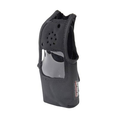 Funda de Nylon, lazo-cinto, capuchón con broches / botones y visor frontal / IC-F3161, IC-3261, IC-3360. Funda de Nylon, lazo-cinto, capuchón con broches / botones y visor frontal / IC-F3161, IC-3261, IC-3360.