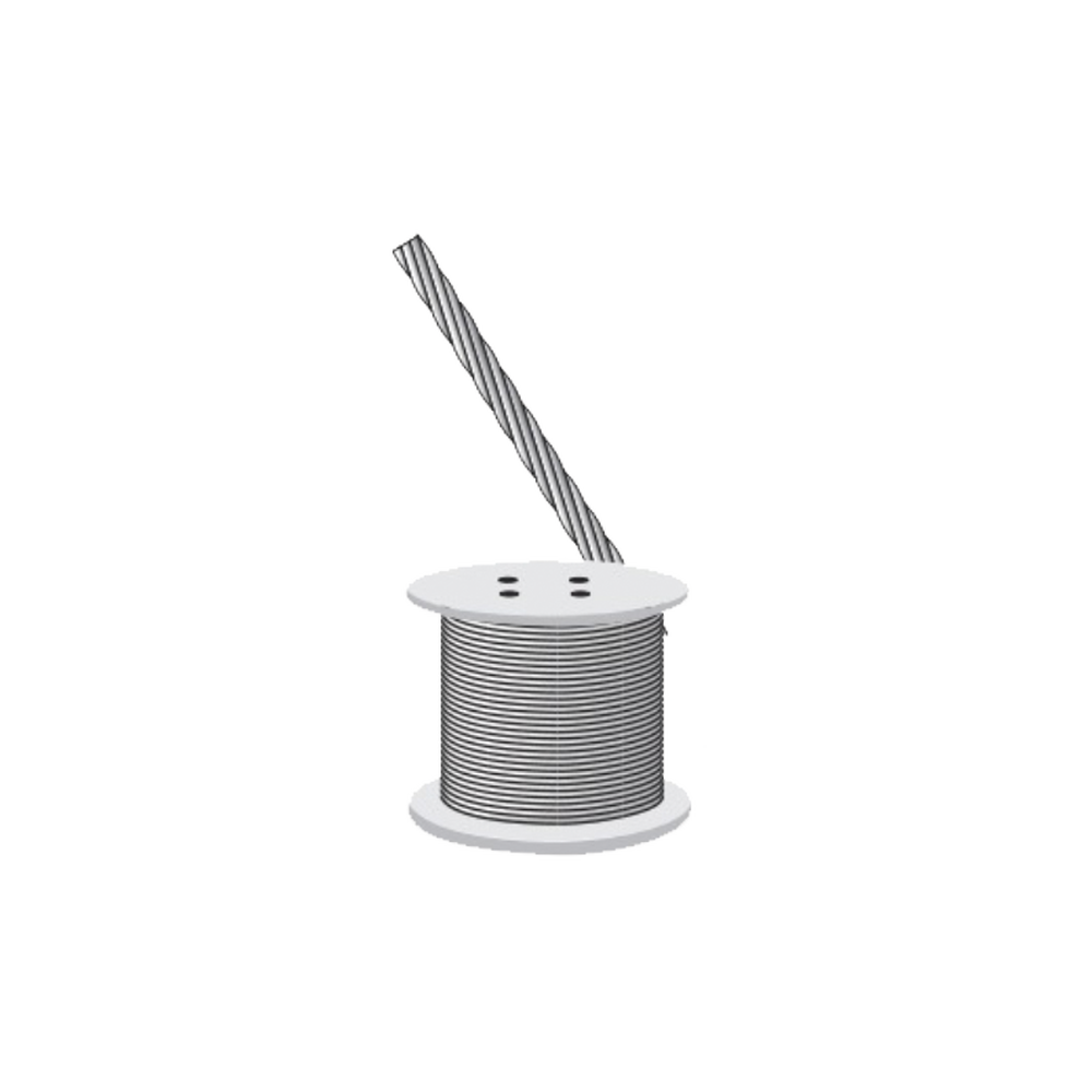 CABLE RETENIDA DE 1/4 IN (RETAZO DE 31 MTS)