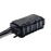 Caja de Distribución de Fibra Óptica para 24 Empalmes, con 8 acopladores SC/APC simplex, Exterior IP65, Color Negro